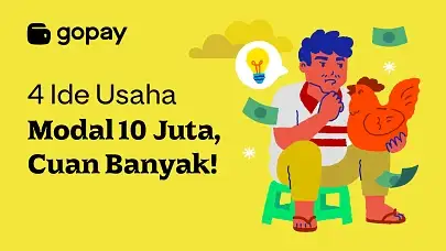 4 Ide Usaha Modal 10 Juta, Cuan Banyak!