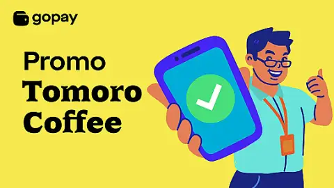 Promo Tomoro Coffee: Cashback hingga 10.000 GoPay Coins