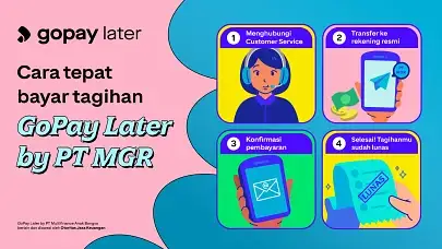 Cara Membayar Tagihan GoPay Later by PT MGR