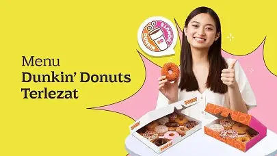 Bikin Ngiler! Ini 7 Menu Dunkin' Donuts Terfavorit, Lengkap dengan Harganya!