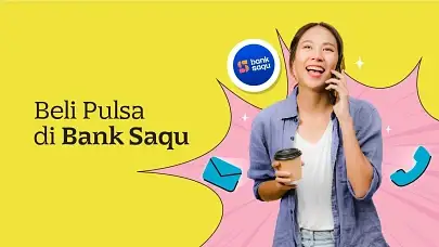 Cobain Cara Beli Pulsa di Bank Saqu Digital yang Super Praktis!