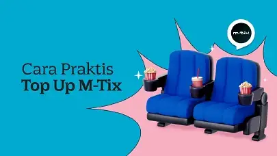 Beli Tiket Jadi Lebih Praktis, Ini Cara Top Up M-Tix Lewat GoPay