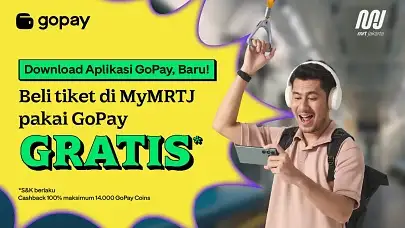 MRT Jakarta Hadirkan Pembayaran Tiket Menggunakan GoPay di MRT Jakarta