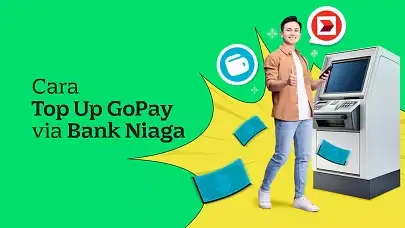 3 Cara Top Up GoPay via Bank Niaga, Lewat ATM hingga Aplikasi