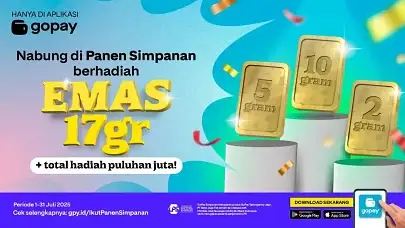 Panen Simpanan dari GoPay Simpanan, Hadiah Spesial Menanti