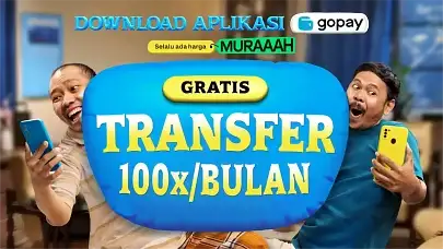 Transfer Pakai Aplikasi GoPay Ke Bank Mana Aja, GRATIS 100x/Bulan