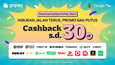 Promo Google Play: Top Up Game & Bayar Aplikasi Lebih Hemat