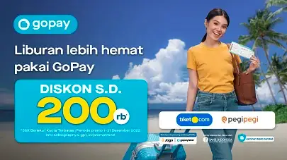 Promo Travel & Staycation: Ke Mana Pun Tetap Hemat Pakai GoPay
