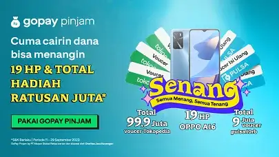 Cara Klaim Hadiah dari GoPay Pinjam SENANG (Semua Menang Semua Tenang)