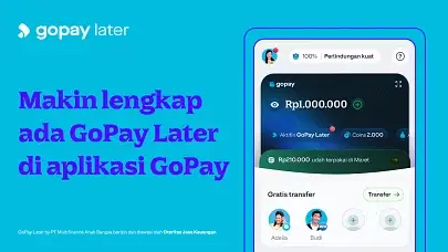 Ada GoPay Later di Aplikasi GoPay Jadi Praktis Dalam Satu Dompet Digital