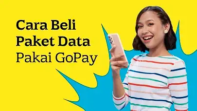 Cara Beli Paket Data Pakai GoPay, Langsung dari Aplikasi