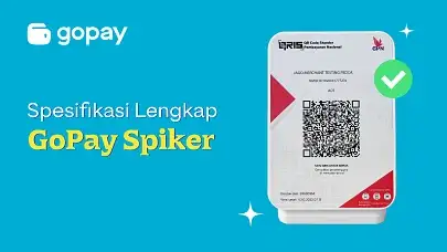 Spesifikasi Lengkap GoPay Spiker