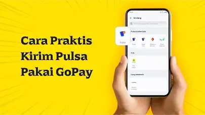 Begini Cara Kirim Pulsa Anti Repot dengan GoPay