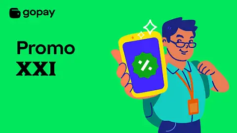 Promo XXI: Cashback hingga 20.000 GoPay Coins