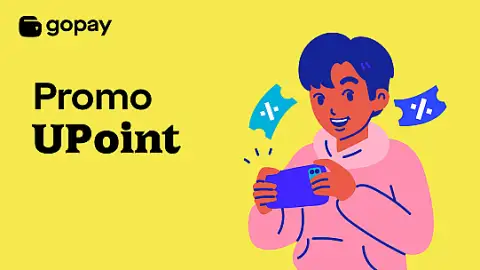 Promo UPoint: Cashback 3.000 GoPay Coins