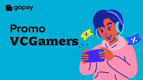 Promo VCGamers: Cashback 90% (maks. 12.000 GoPay Coins)