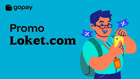 Promo Loket.com: Cashback 10.000 GoPay Coins