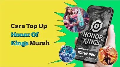 2 Cek Cara Mudah Top Up Honor of Kings!