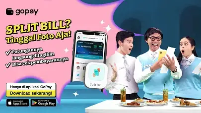 Split Bill Makin Gampang di Aplikasi GoPay, Tinggal Foto Aja!
