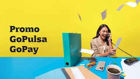 Nikmati Cashback dan Diskon Pulsa pakai GoPay!