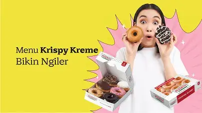 7 Pilihan Menu Krispy Kreme yang Bikin Ngiler