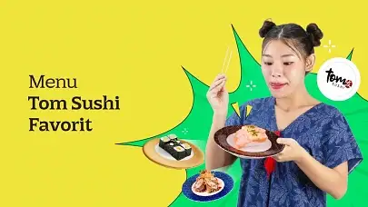 7 Pilihan Lengkap Menu Tom Sushi & Harganya 2025