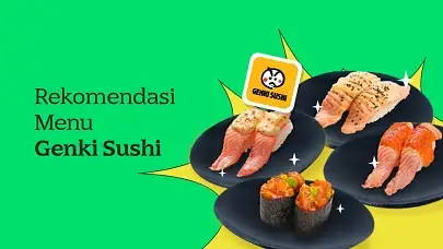Nikmati 7 Menu Genki Sushi Autentik dengan Harga Terjangkau 2025