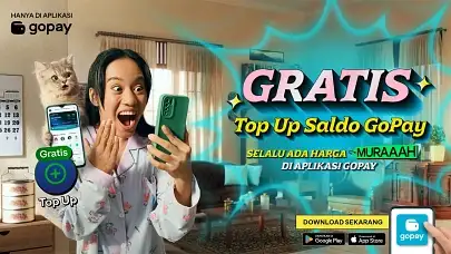 Top Up via Debit dan VA, Gratis Biaya Admin