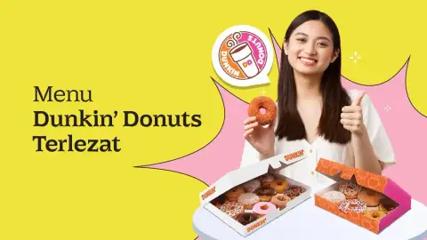 Bikin Ngiler! Ini 7 Menu Dunkin' Donuts Terfavorit, Lengkap dengan Harganya!