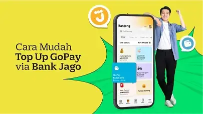 Top Up GoPay via Bank Jago, Dijamin Praktis dan Mudah