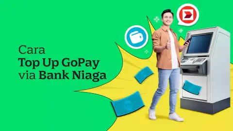 3 Cara Top Up GoPay via Bank Niaga, Lewat ATM hingga Aplikasi