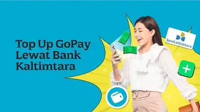 Cara Top Up GoPay Lewat Bank Kaltimtara via ATM & Aplikasi