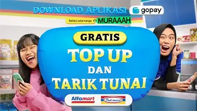 Menangkan Hadiah Rp28 Juta dengan Top Up & Tarik Tunai di Alfamart, Alfamidi & Indomaret