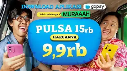 Beli Pulsa Murah, Cuma di Aplikasi GoPay