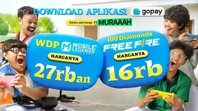 Top Up Game MURAAAH Langsung di Aplikasi GoPay