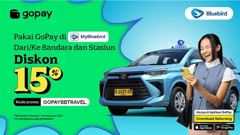 Promo Bluebird: Diskon hingga Rp20.000