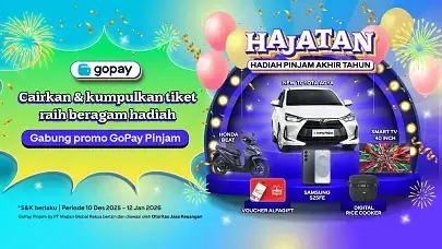 Promo GoPay Pinjam Desember 2025