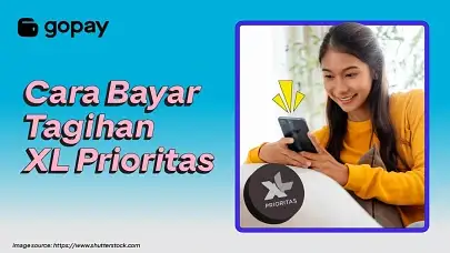 Cara Bayar Tagihan XL Prioritas Blog GoPay