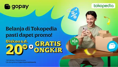 Promo Tokopedia: Diskon s.d. Rp20.000