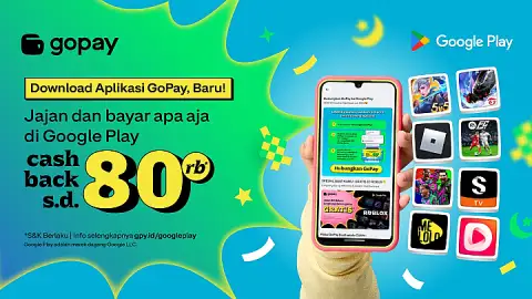Promo Google Play: Top Up Game & Bayar Aplikasi Lebih Hemat