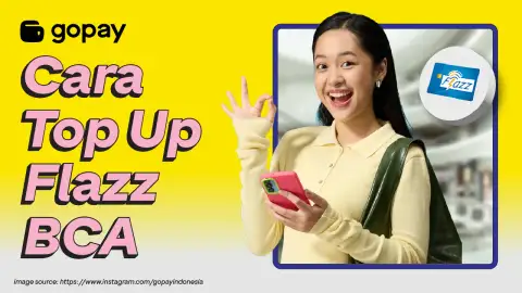 Cara top up Flazz BCA