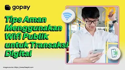 Tips menggunakan wifi publik untuk transaksi digital