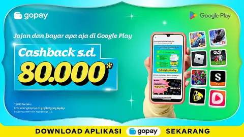 Promo Google Play: Top Up Game & Bayar Aplikasi Lebih Hemat