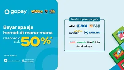 Promo Funworld, Kidzilla, dan Fun&Fit: Cashback 50%