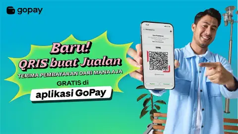 jualan makin gampang bikin qris bisa lewat aplikasi gopay