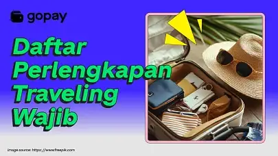 perlengkapan traveling