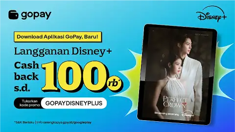 Promo Disney+: Cashback hingga 100.000 GoPay Coins