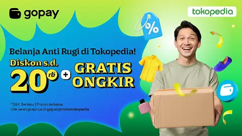 Promo Tokopedia: Diskon s.d. Rp20.000