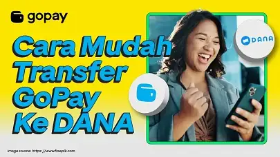 cara transfer gopay ke dana