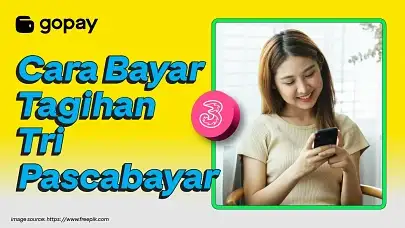 cara bayar tagihan tri pascabayar